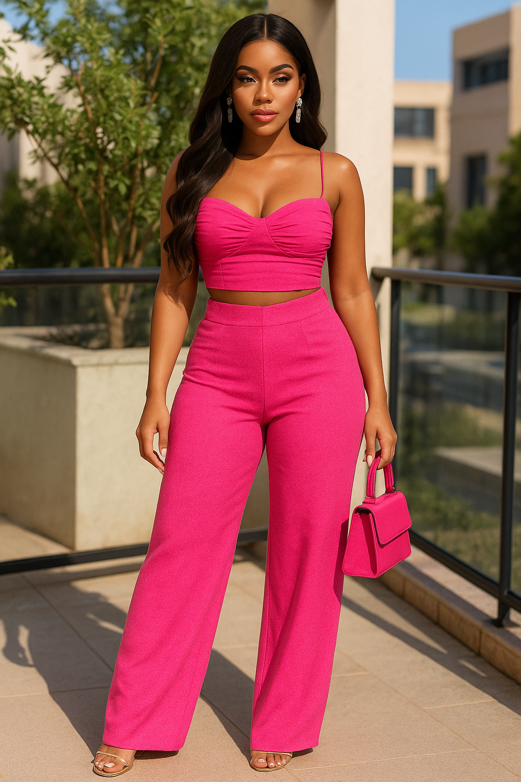 High Waist Fashion Pants