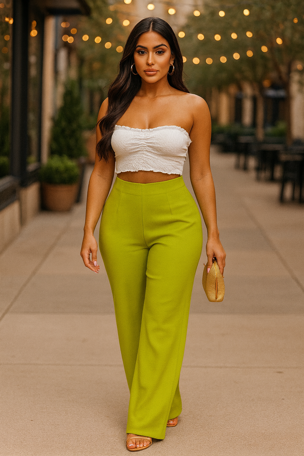 High Waist Fashion Pants
