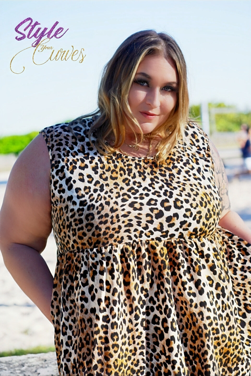 Plus Size Into the Jungle Dress | animal print, NEW ARRIVALS, PLUS, PLUS SIZE, Plus Size Dress, PLUS SIZE DRESSES, Plus Sizes, SALE | Style Your Curves
