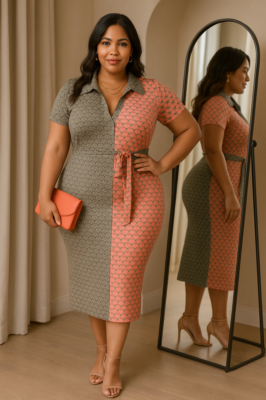 Plus Size Brunch Date Dress