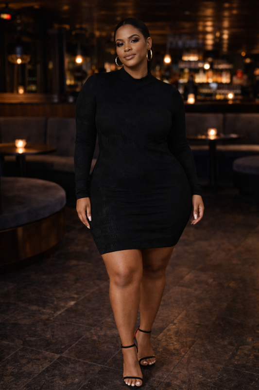 Plus Size Can't Forget Me Dress