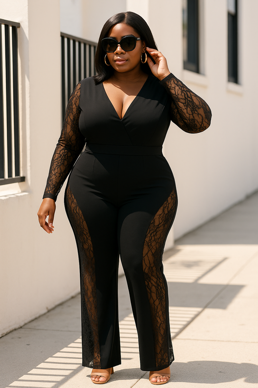 Risqué Business Jumpsuit