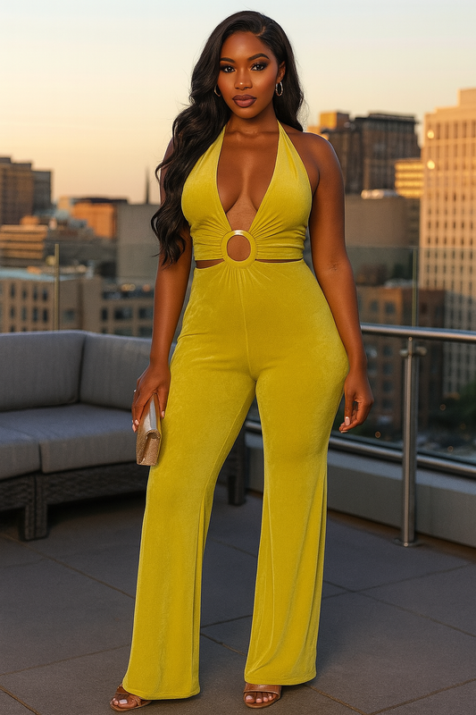 Olid Slinky Wide Legs Jumpsuit