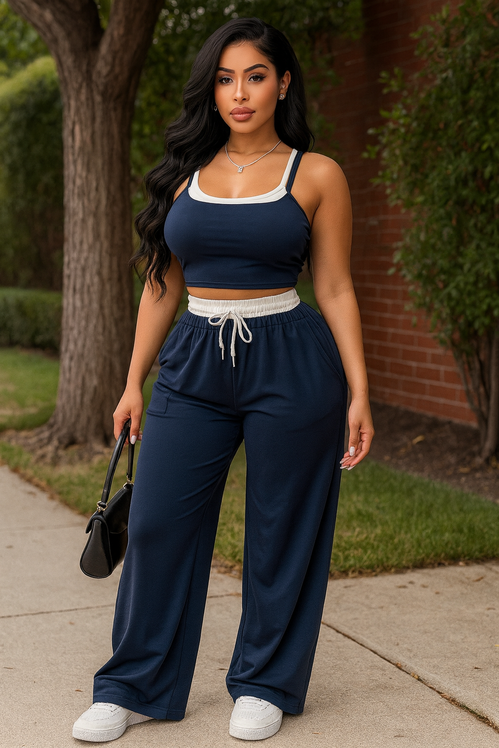 Tank Top And Sweatpant Set