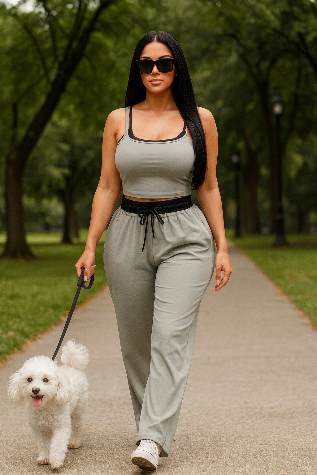 Tank Top And Sweatpant Set