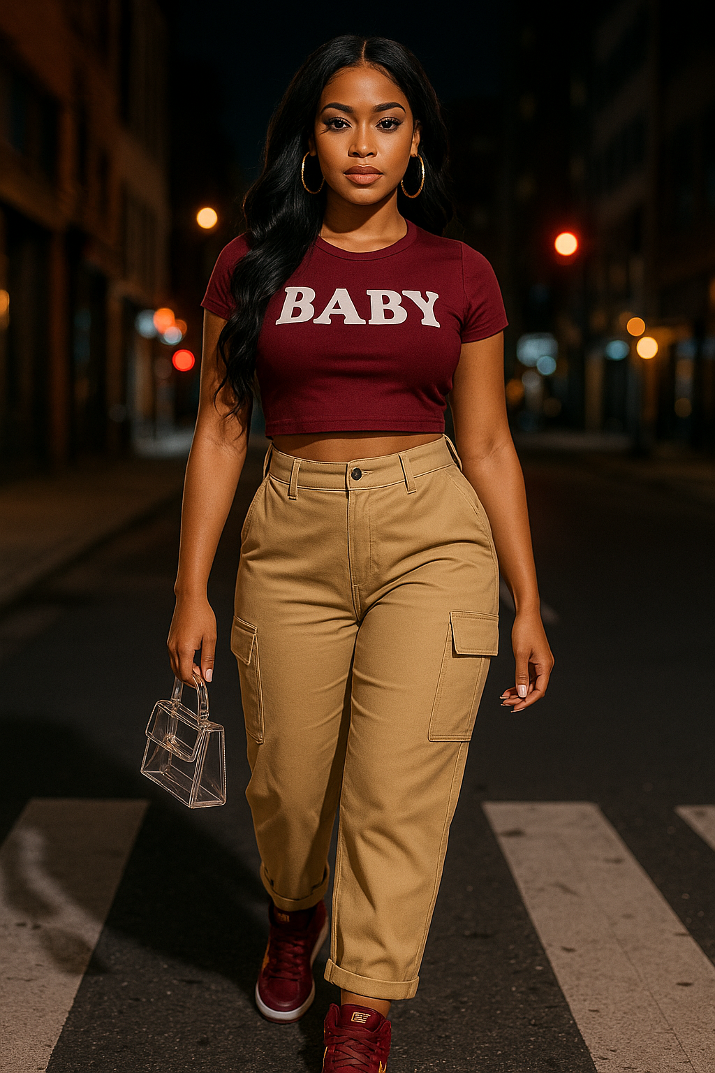 Straight Fit Long Pants