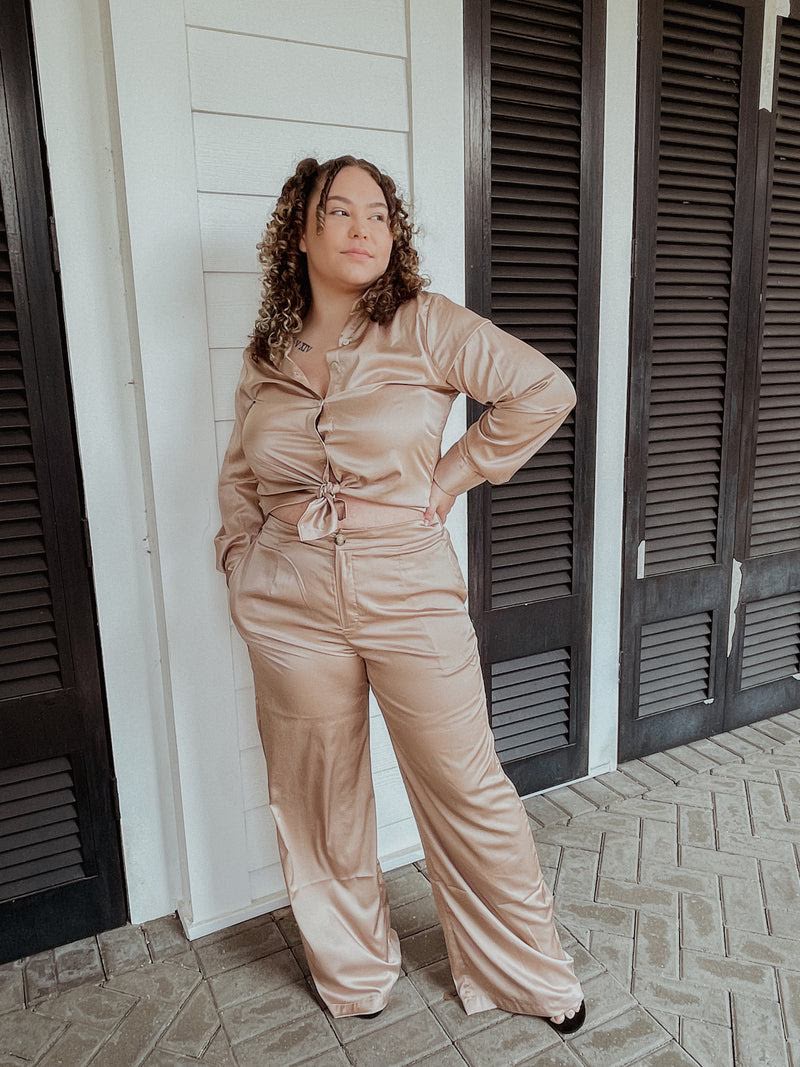 Silky Satin Set | NEW ARRIVALS, PLUS SIZE, Ship from USA | Style Your Curves