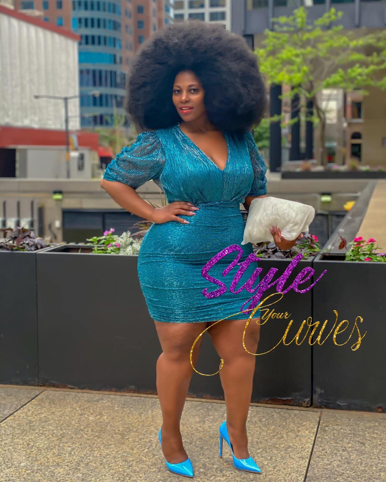 Ribbed Shimmer Shirring Mini Dress