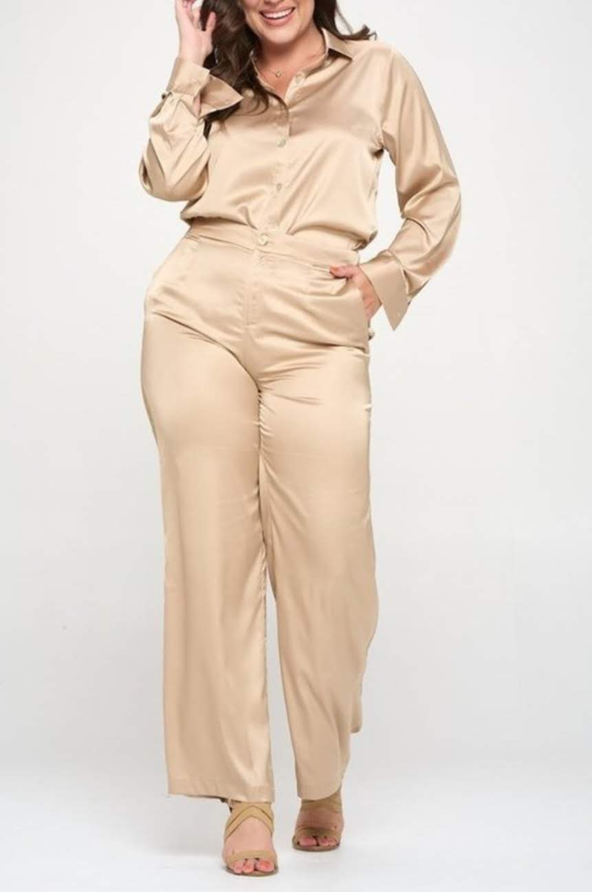 Silky Satin Set | NEW ARRIVALS, PLUS SIZE, Ship from USA | Style Your Curves