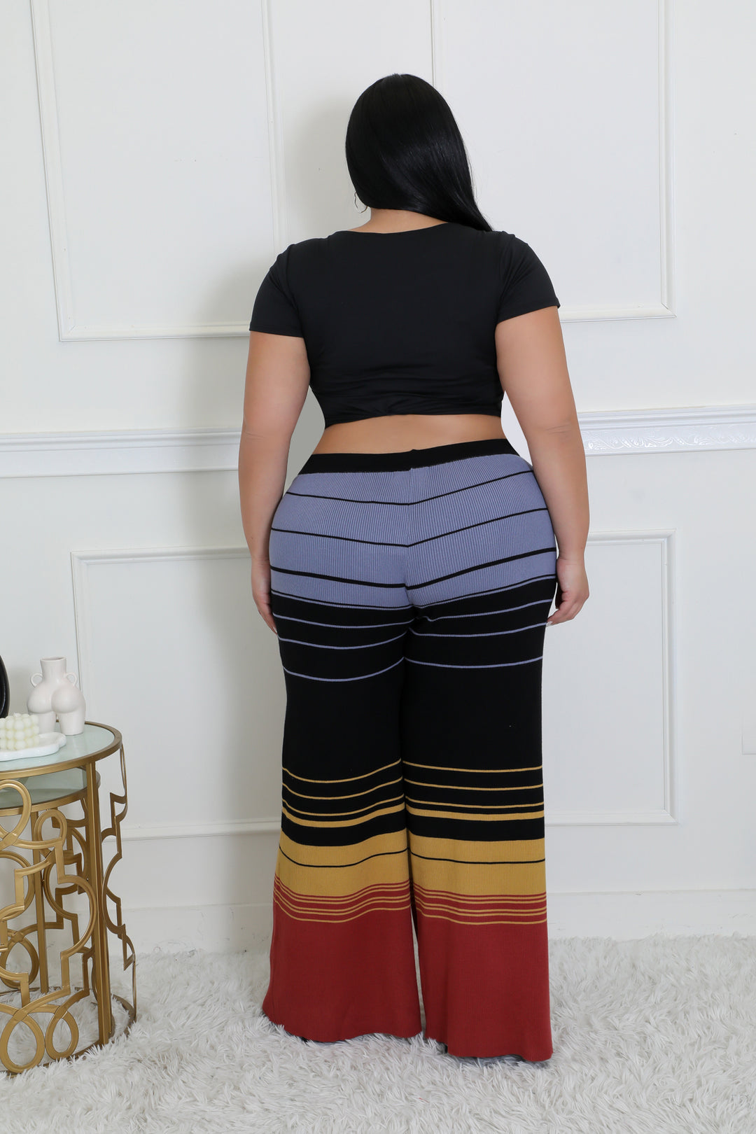 Stripes of Confidence Sweater Dress Set