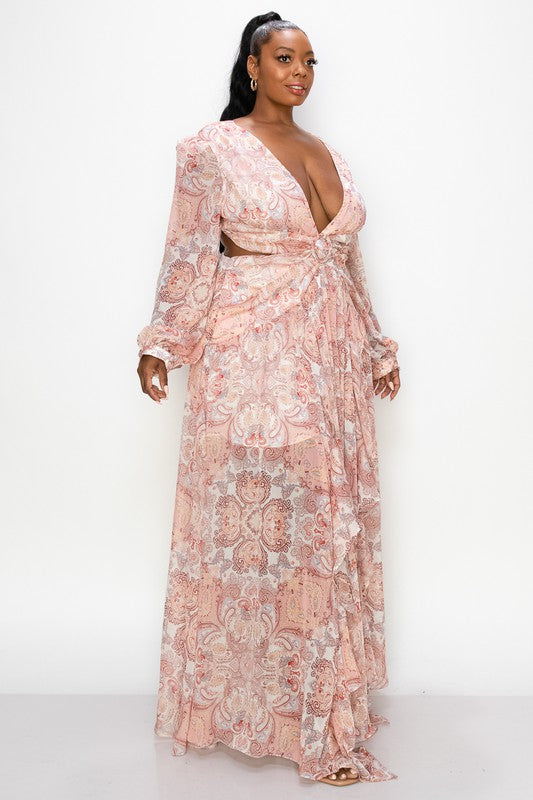 Spring Wedding Maxi Dress