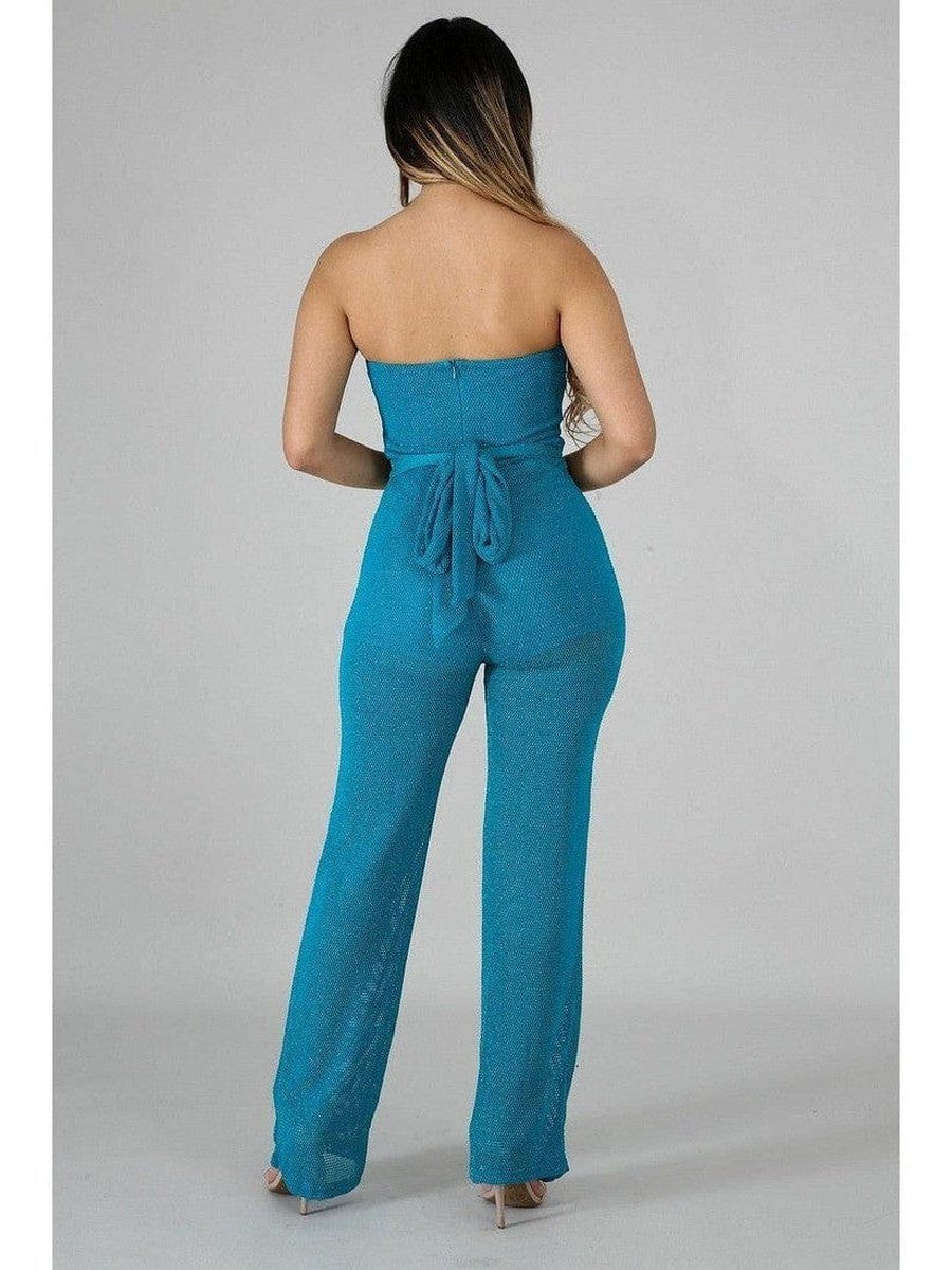 Teal Tube Jumpsuit Jumper, jumpsuit, Jumpsuits, JUMPSUITS & ROMPERS, NEW ARRIVALS, Rompers & Jumpers Style Your Curves