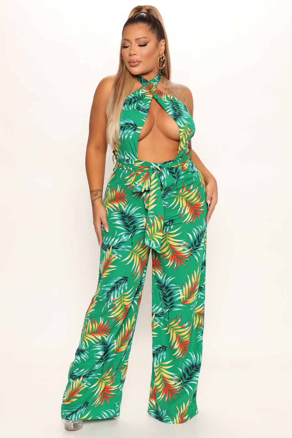Mena Tropical Jumpsuit