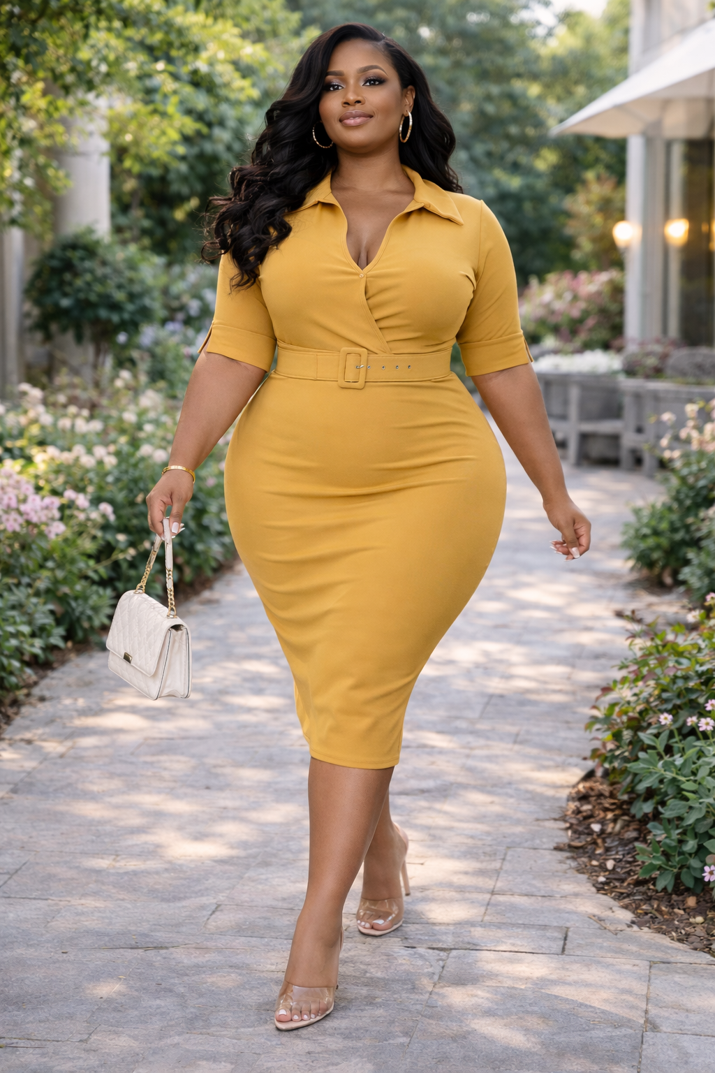 Plus Size Sunrise Dress