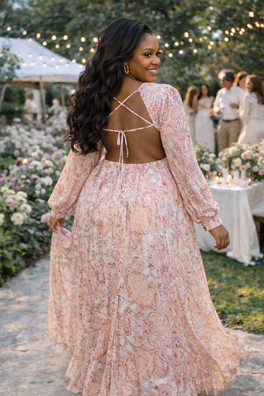 Spring Wedding Maxi Dress