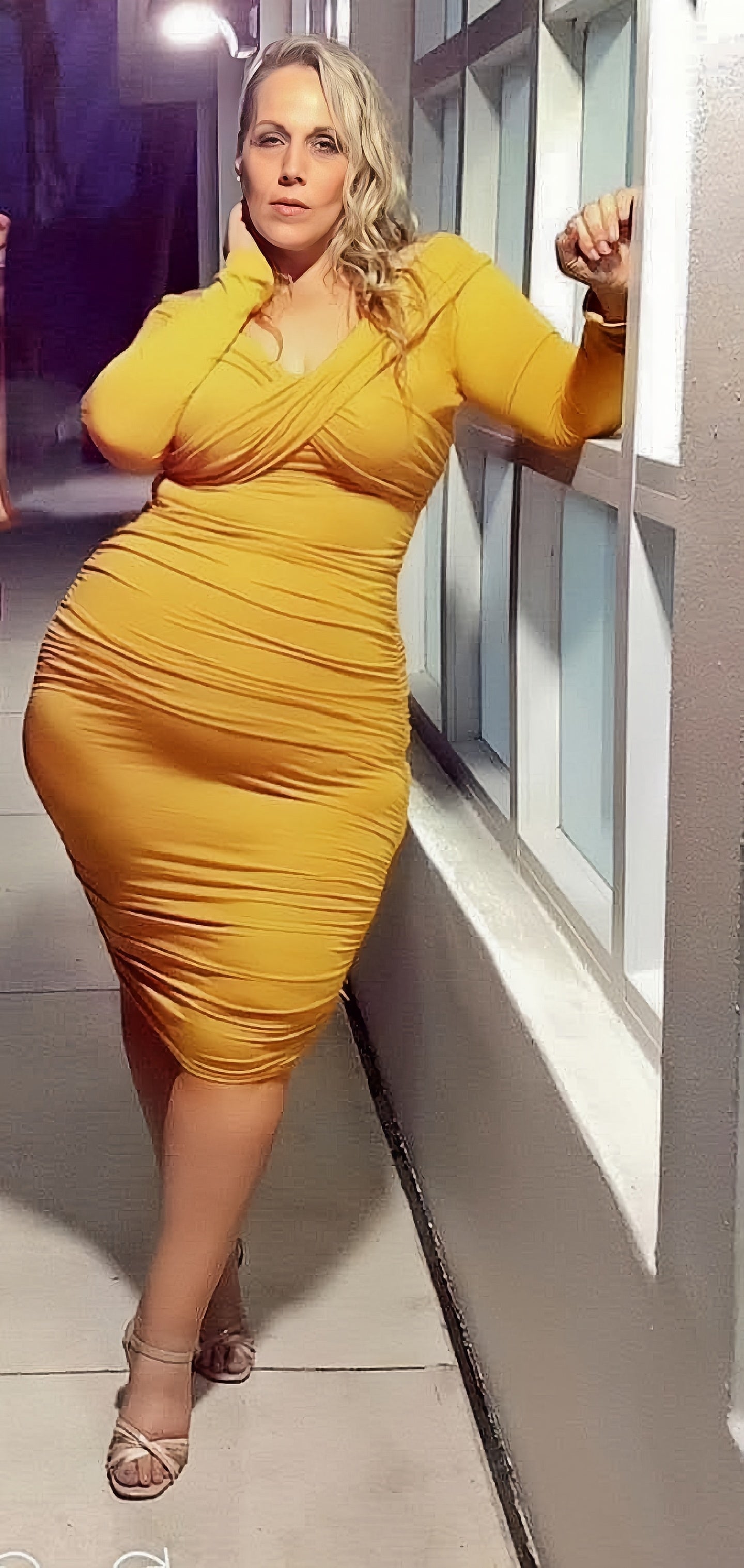 Golden Kisses Dress | Dress, DRESSES, Mustard, PLUS, PLUS SIZE, Plus Size Dress, PLUS SIZE DRESSES | Style Your Curves