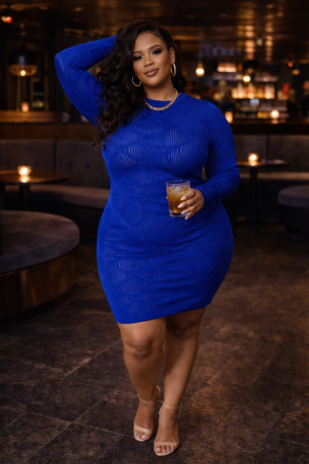 Plus Size Can't Forget Me Dress