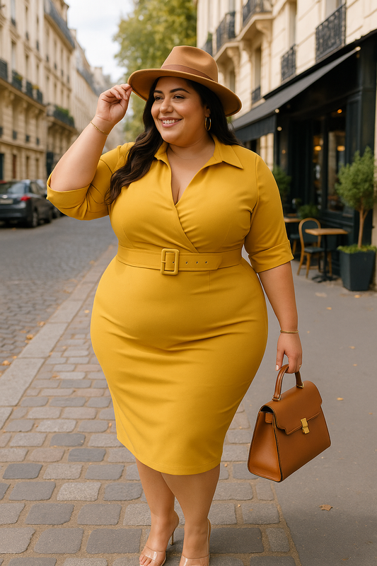 Plus Size Sunrise Dress