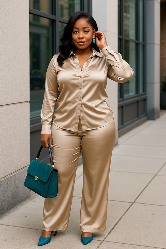 Silky Satin Set