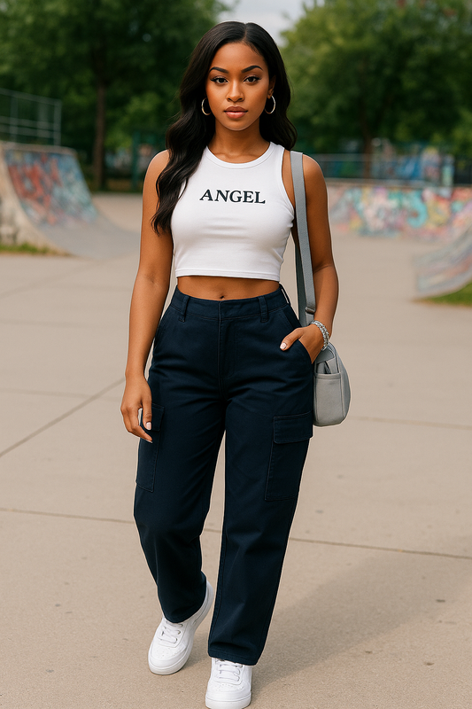 Straight Fit Long Pants