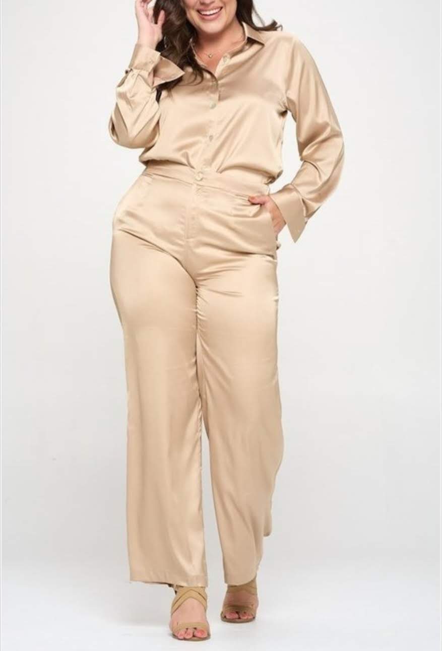 Silky Satin Set | NEW ARRIVALS, PLUS SIZE, Ship from USA | Style Your Curves