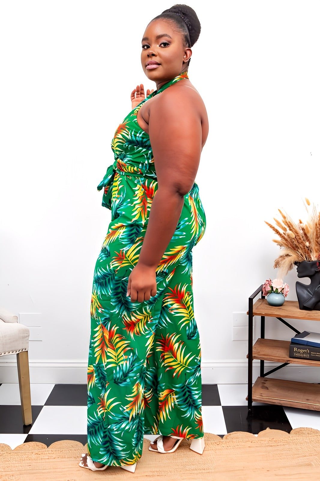 Mena Tropical Jumpsuit