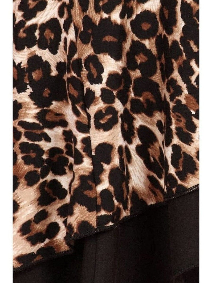 Plus Size Leopard Print Hi Low Cardigan | animal print, Cardigan, NEW ARRIVALS, PLUS, PLUS SIZE, PLUS SIZE OUTERWEAR | Style Your Curves