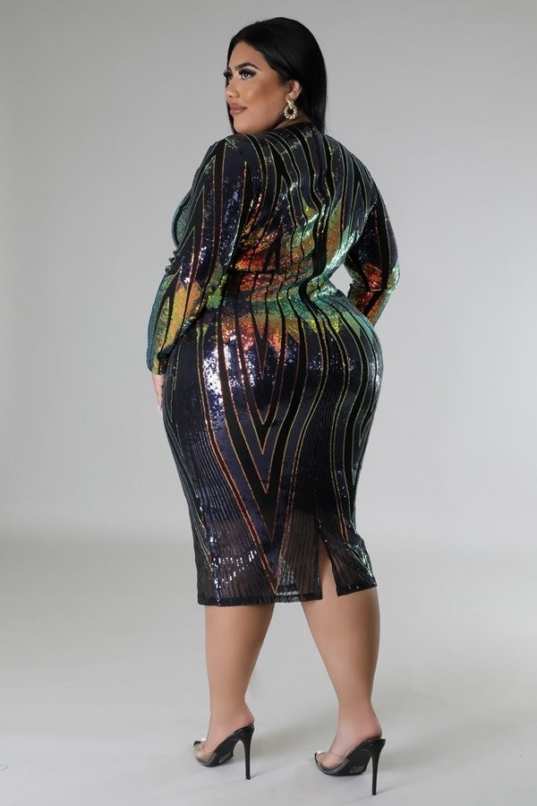 On Stage Dress | CCPRODUCTS, Multi, NEW ARRIVALS, PLUS SIZE, PLUS SIZE DRESSES | Style Your Curves