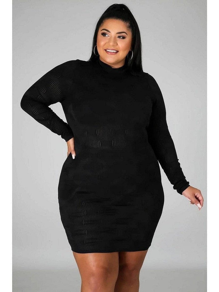 Plus Size Can't Forget Me Dress Black / 3XL Plus Size Can't Forget Me Dress Black / 3XL