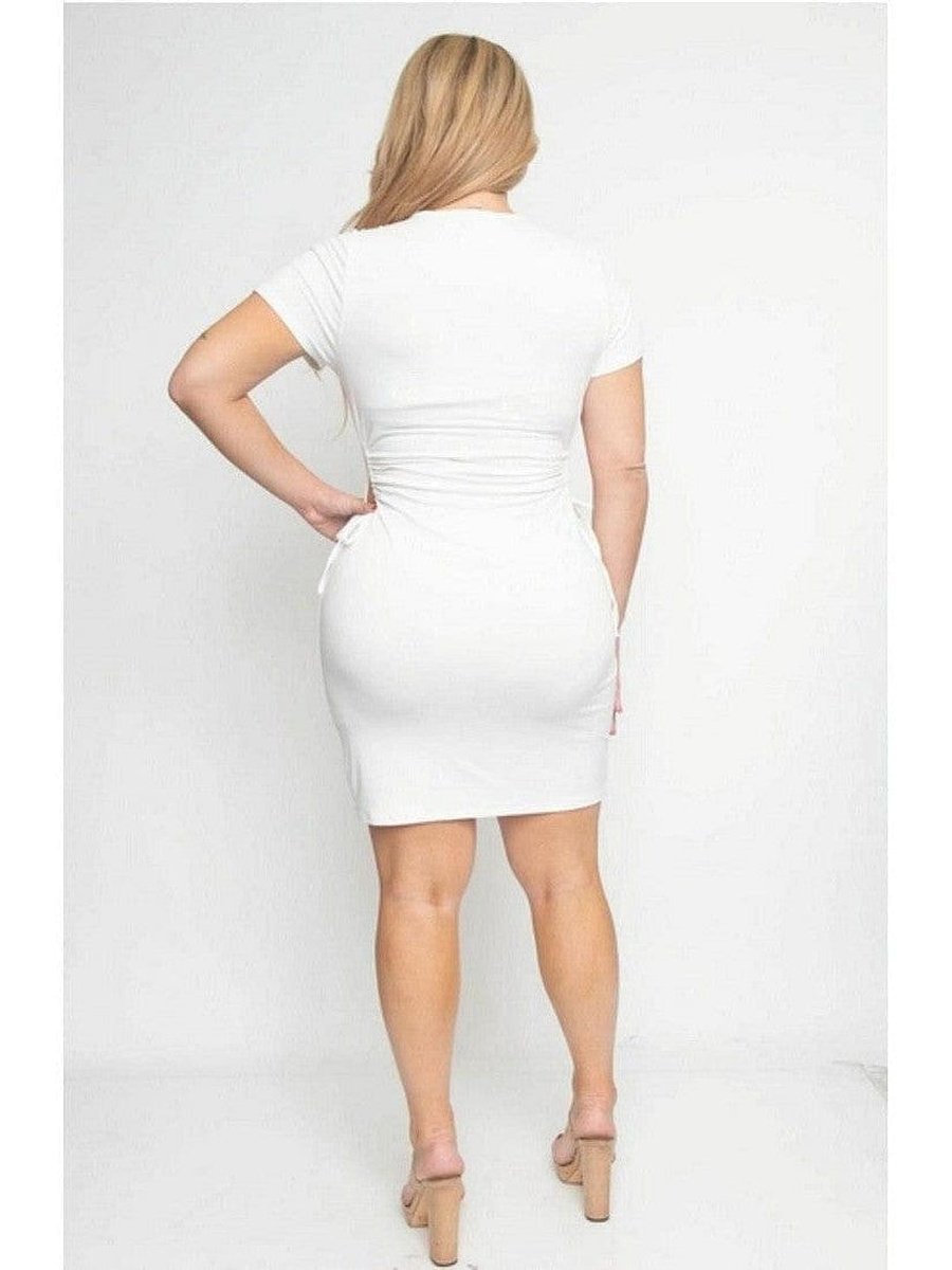 Side Note Plus Size T Shirt Dress 1xl, 2xl, 3xl, NEW ARRIVALS, PLUS SIZE, Plus Size Dress, PLUS SIZE DRESSES Style Your Curves